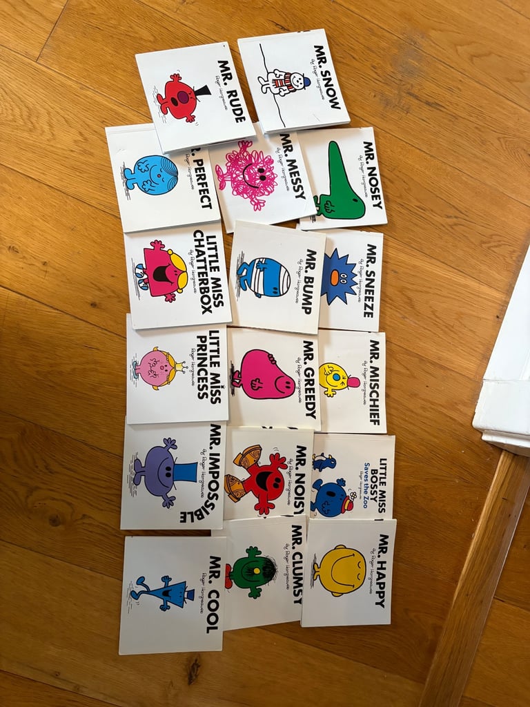 image for Mr Men books 