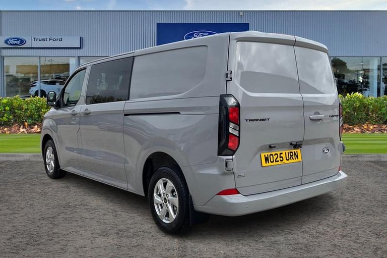 2025 Ford Transit Custom 2.5 PHEV 232ps H1 Double Cab Van Limited Auto PANEL VAN PETROL/ELECTRIC ...