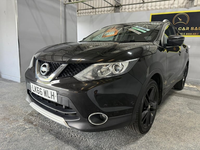 2016 Nissan Qashqai 1.5 dCi Black Edition SUV 5dr Diesel Manual 2WD Euro 6 (s/s) (110 ps) SUV Die...