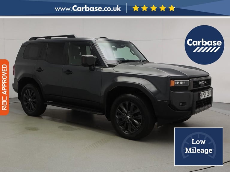 2025 Toyota Land Cruiser 2.8D Invincible SUV 5dr Diesel Auto 4WD Euro 6 (s/s) (LWB) (204 ps) Mpv ...