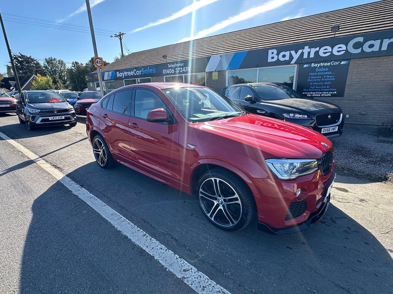 BMW X4 3.0 X4 xDrive30d M Sport Red Auto Diesel 2015