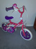Girls bicycle, 3-5yrs approx.