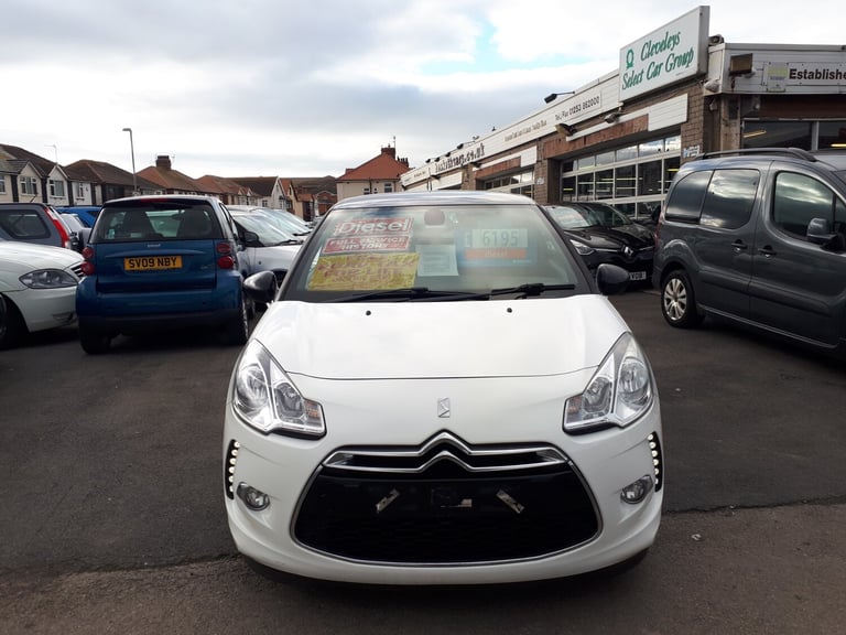 image for 2012 Citroen DS3 1.6 e-HDi Diesel Airdream DStyle Plus 3-Door From £4,995 + Retail Package HATCHB...