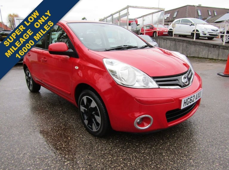 2012 62 NISSAN NOTE 1.6 16V ACENTA HATCHBACK 5DR PETROL MANUAL EURO 5 (110 PS)
