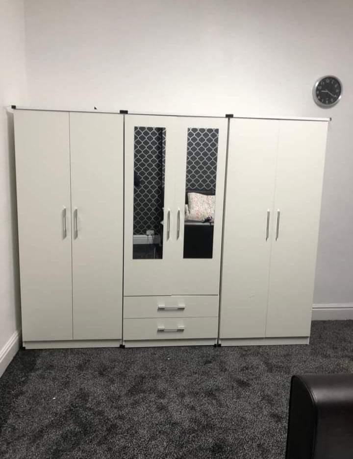 Brand New 2 To 10 Doors Wardrobe Available in Stock