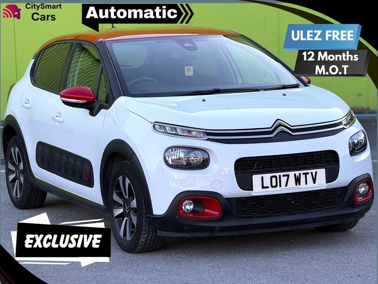 2017 Citroen C3 1.2 PureTech 110 Flair 5dr EAT6 HATCHBACK Petrol Automatic