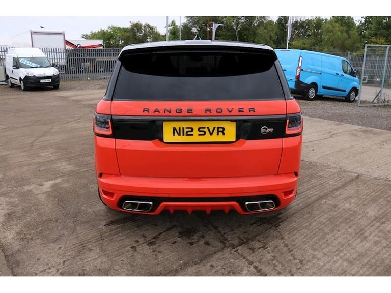 2018 RANGE ROVER SVR SUPER RARE FACTORY ORDER LAVA ORANGE STUNNING CONDITION