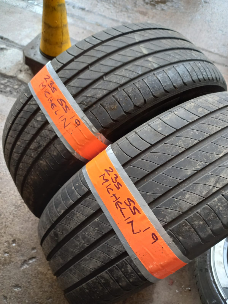 235 55 19 Michelin Matching Pair Only £90 fitted and balance open 7 days