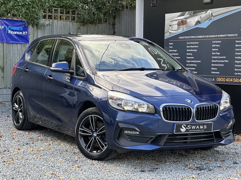 2018 Bmw 2 Series 2.0 Sport Active Tourer Diesel Manual 5 Door Hatchback Blue