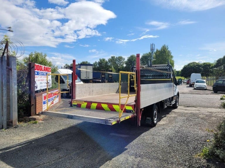 2021 ON 71 PLATE FORD TRANIT 350 LEADER XLWB L4HI DROPSIDE WITH TAIL LIFT ULEZ