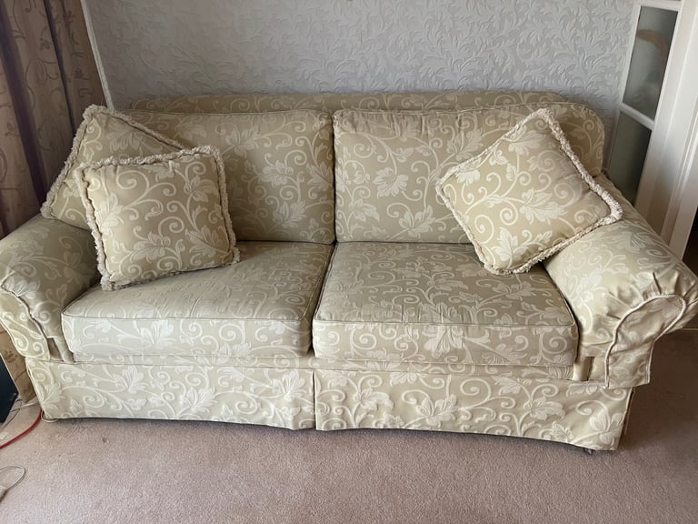 Two two and half seater sofas