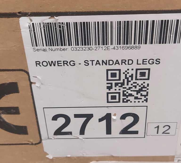 Brand new boxed concept 2 ROWERG PM5 concept2 rower rowing machine 