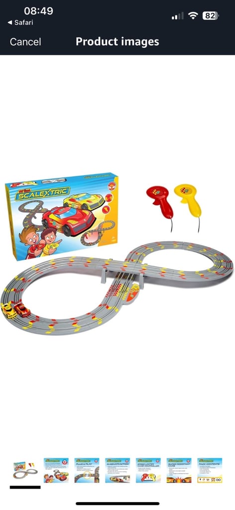 image for My First Scalextric set and spares