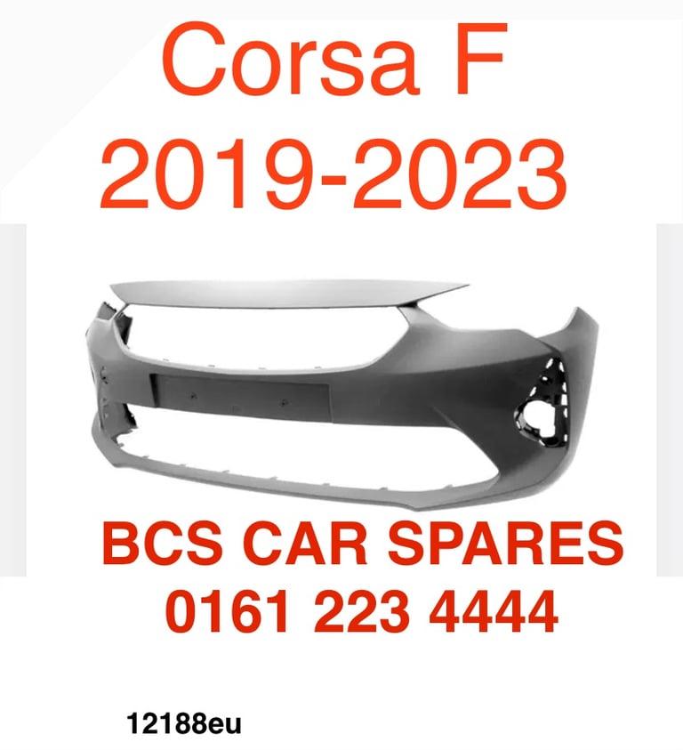 image for Vauxhall Corsa E.   Front Bumper. New. 