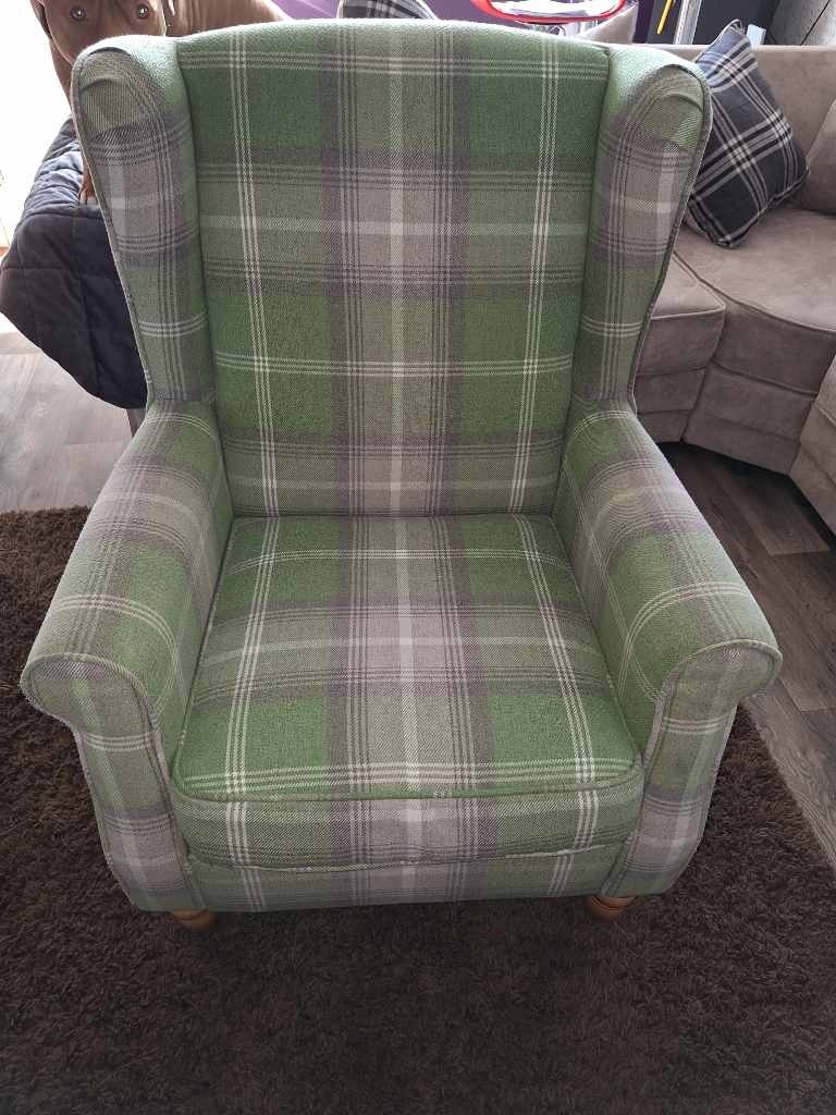Tartan chair for Sale | Sofas, Couches & Armchairs | Gumtree