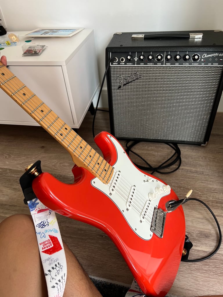 Fender Stratocaster USA + Fender Champion 40
