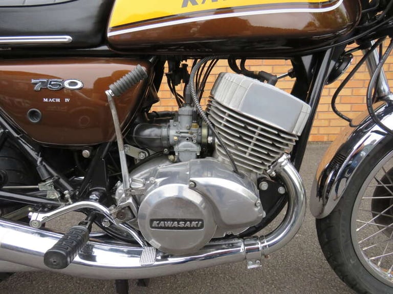 1974 Kawasaki H2B MACH IV PETROL Manual