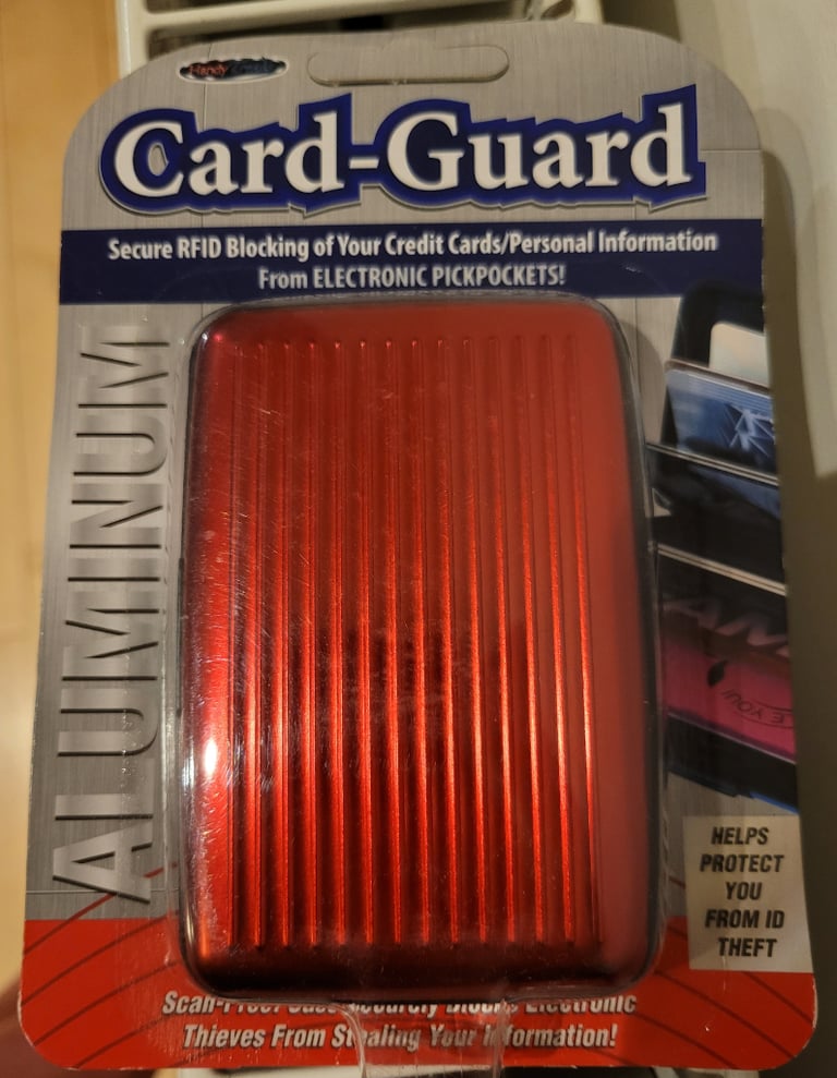 image for Card-Guard RFID blocking Card Holder (red)
