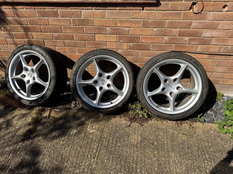 Porsche wheels x 3 