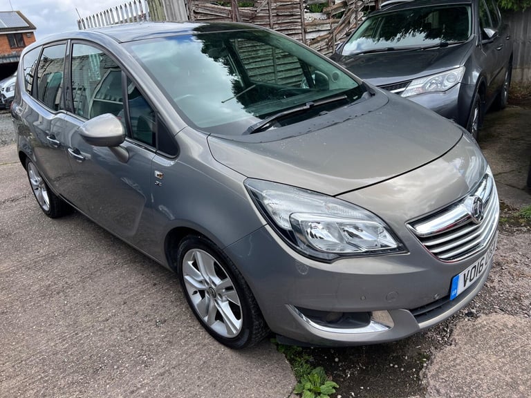 2016 Vauxhall Meriva 1.4i Turbo SE Euro 6 5dr MPV Petrol Manual