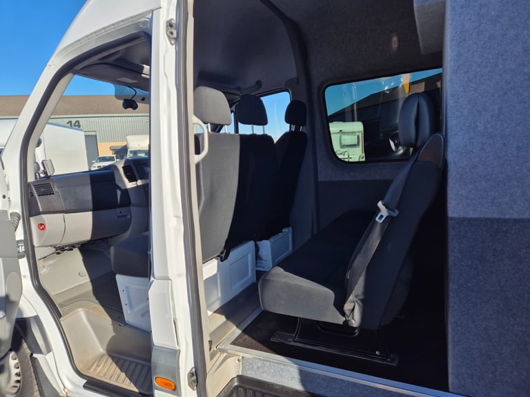 2018 Mercedes-Benz Sprinter 314 CDi MWB DUALINER 6 seat Eu6 AIR CON Crew Van Diesel Manual