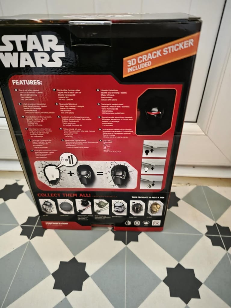 Star Wars Kylo Ren Deco light 