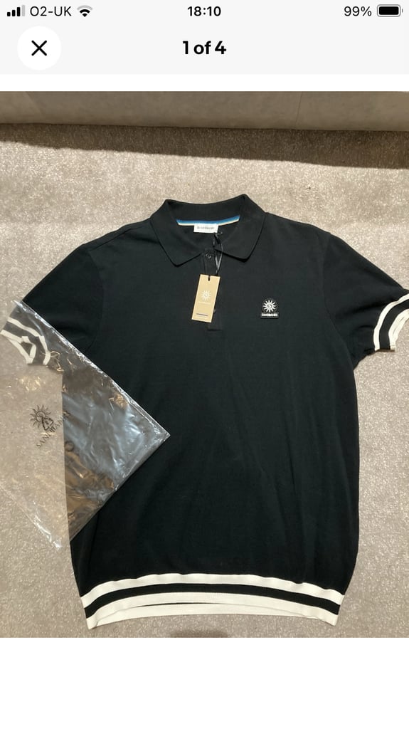 image for Sandbanks polo t shirt, brand new 