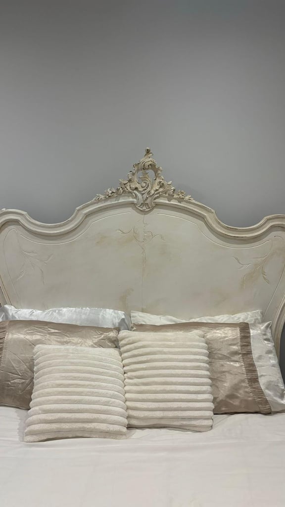 image for Louis 16th double bed and Amoire /side units 