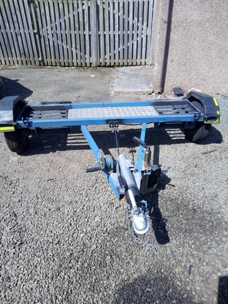 CAR TOW DOLLY FULLY BRAKED motorway legal just been fully refurbished ALL NEW