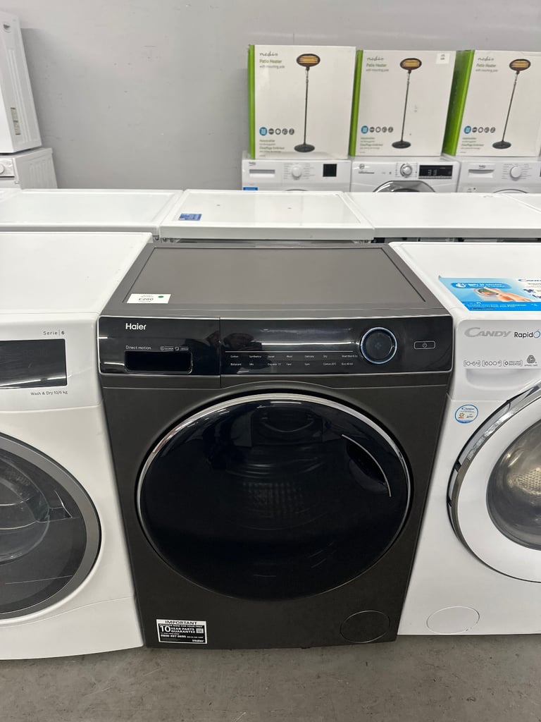 image for ☎️SALE NOW ON☎️HAIEF8/5 kg WASHER DRYER WITH WARRANTY 