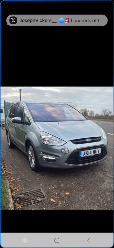 2014 Ford S-Max 2.0 TDCi 163 Titanium 5dr Powershift MPV Diesel Automatic