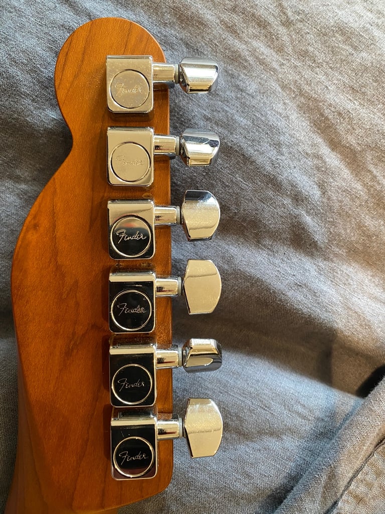 Fender Telecaster American Deluxe Partscaster, Warmoth 24.75” neck, Gibson humbuckers