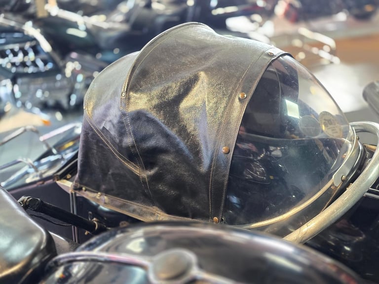 1969 BSA THUNDERBOLT 650 GARRARD WATSONIAN SIDECAR BARN FIND