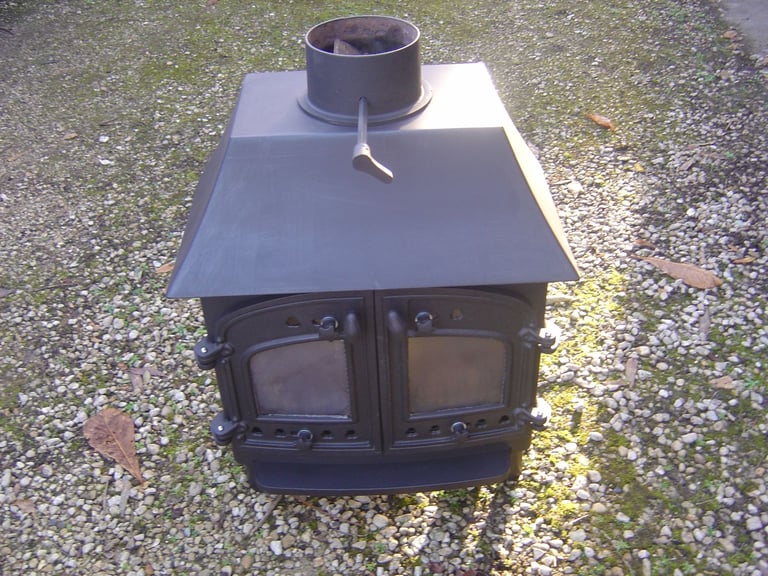 image for Villager Bl low canopy wood burner 7Kw