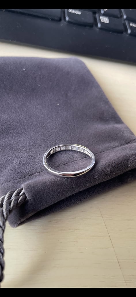 Multi buy offer! 2 x 0.15ct Diamond 925 Sterling Silver Rings - 18k Gold Vermeil