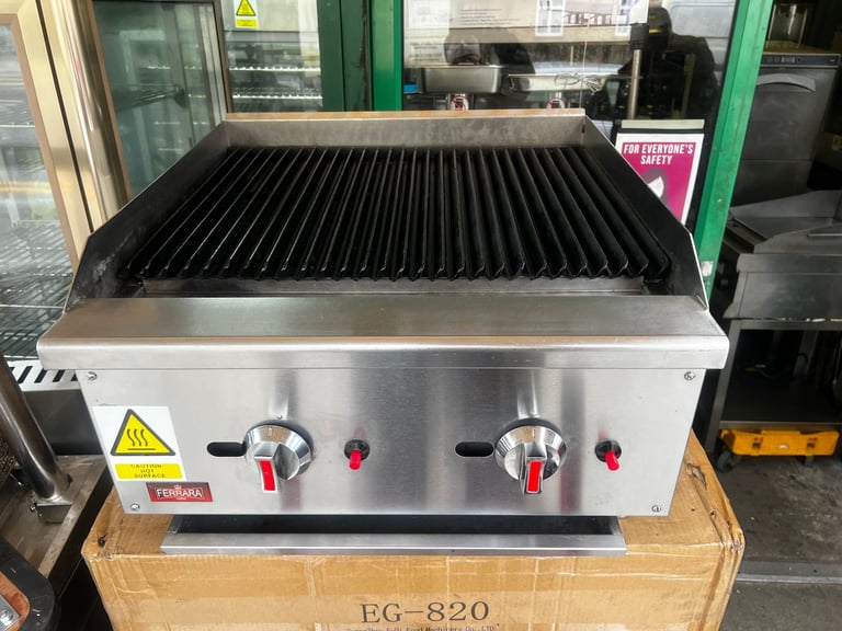 image for NEW GAS COMMERCIAL KITCHEN CHARGRILL CATERING STEAK BURGER PERI PERI CHICKEN SHOP 