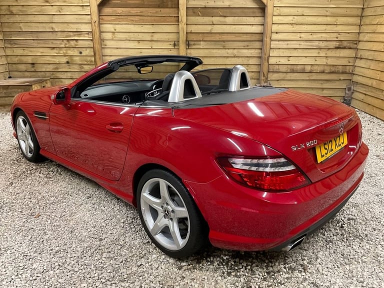 2012 Mercedes-Benz SLK 1.8 SLK200 BlueEfficiency AMG Sport Convertible 2dr Petrol G-Tronic+ Euro ...
