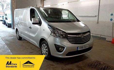  Vauxhall Vivaro 1.6 CDTi 2900 Sportive L2 H1 Euro 6 5dr Diesel Manual
