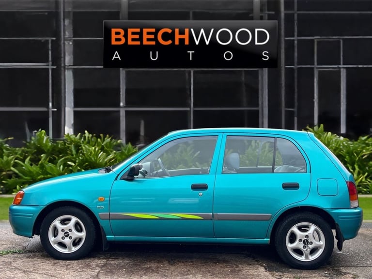 1996 Toyota Starlet 1.3 CD Hatchback 5dr Petrol Automatic (188 g/km, 74 bhp) Hatchback Petrol Aut...