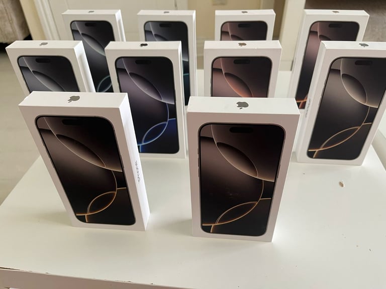 Iphone 16 pro 128gb £650 256gb like new £700 unlocked with Apple warranty