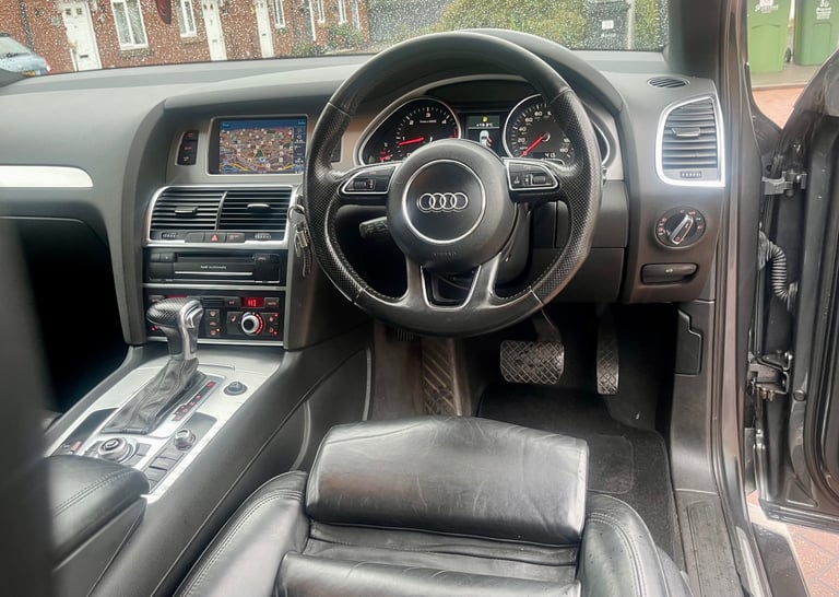 2013 (63) Audi Q7 3.0 TDI Quattro S Line Plus Black Edition Auto 8 Speed