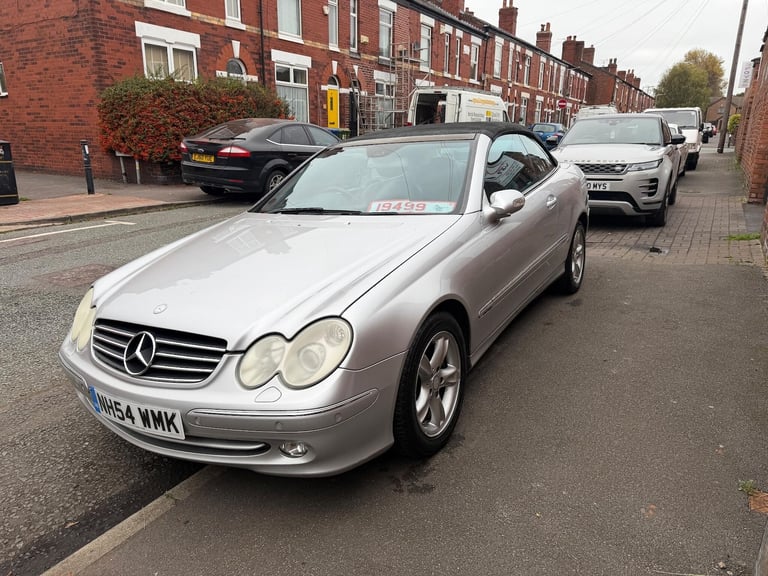 2004 Mercedes-Benz CLK 1.8 CLK200 Kompressor Avantgarde Cabriolet 2dr CONVERTIBLE Petrol Automatic