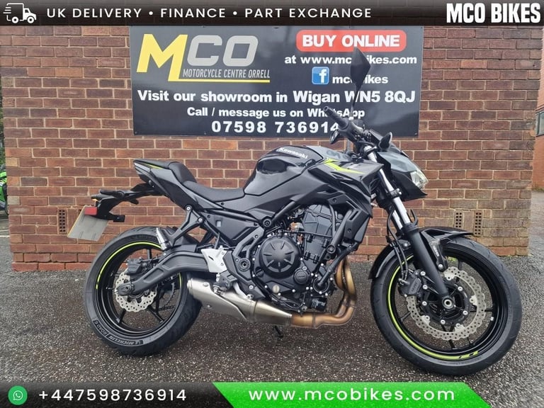 image for Kawasaki Z650 25 reg 5986miles FSH 3 years manufacturers warranty