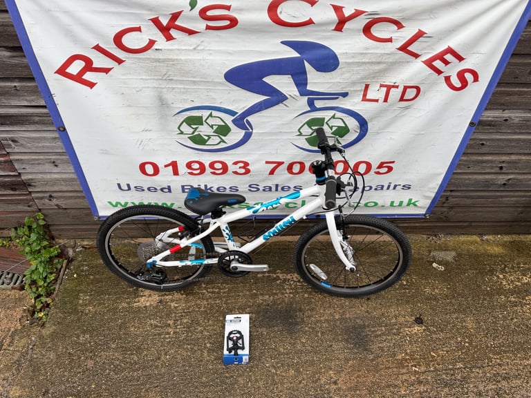 image for Squish20 20” Wheel Kids bike. White/blue No3. Serviced, Great