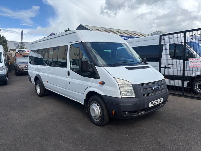 2012 Ford Transit Medium Roof 17 Seater TDCi 135ps Minibus Diesel Manual