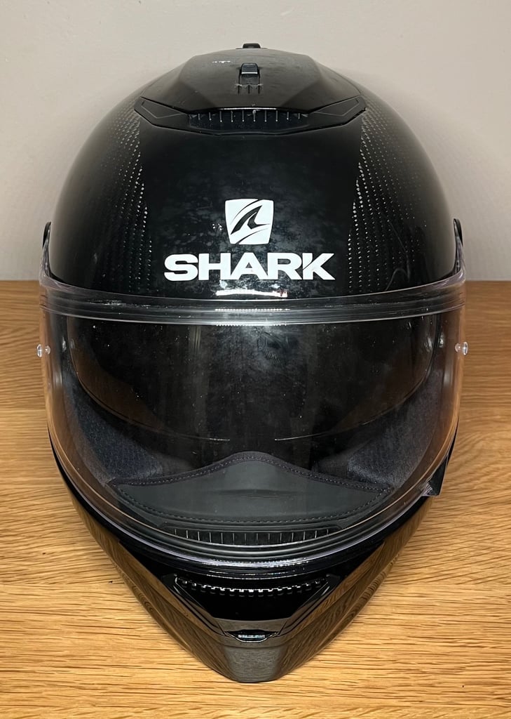 Shark Spartan Carbon - Skin Black/Anthracite Motorcycle Helmet