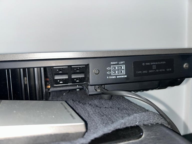 B&O Bang & Olufsen Beomaster 3300 tuner amplifier AND Terminal 3300 remote control