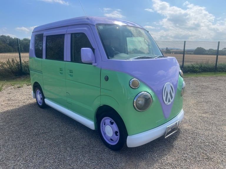 SUZUKI EVERY 660CC AUTOMATIC * MINI SAMBAR RETRO CAMPER VAN * JDM SURF VAN *