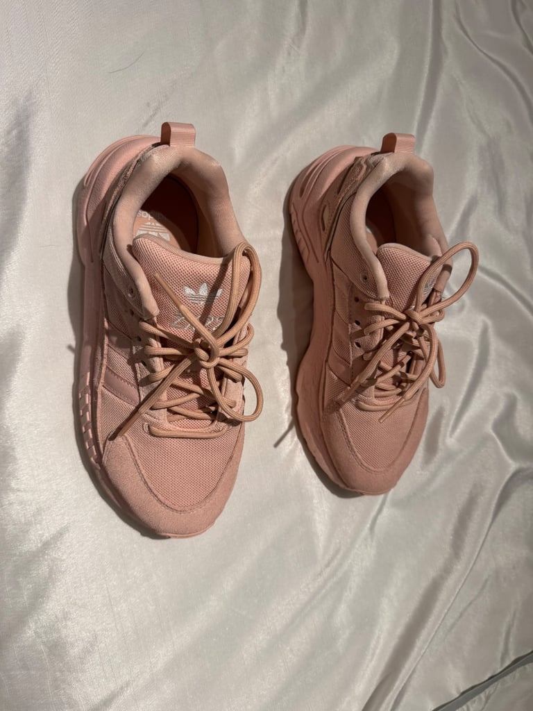 image for Ladies adidas zx22 pink trainers size 5