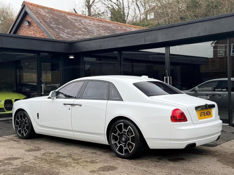 LEFT HAND DRIVE 2018 ROLLS ROYCE GHOST  6.6 V12 BLACK BADGE 17K MILES UK REG LHD